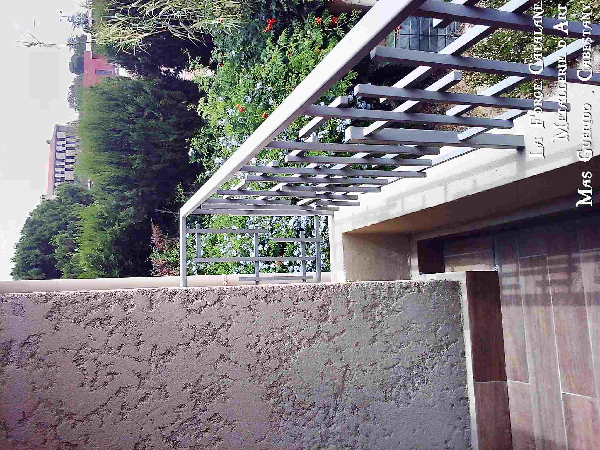 rambarde garde corps  barreaux carre croises fer La Forge Catalane (2).jpg